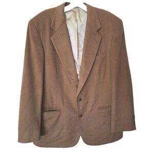 Beercroft & Bull Virginia Clothing Men's Sport Coat Jacket Brown Vintage Size 46